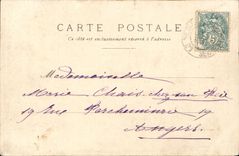 VINTAGE POSTCARD Fantasy Children Swings