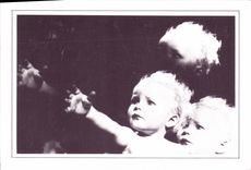 MODERN CARD Fantasy Child To be born and live Child tightening the hand