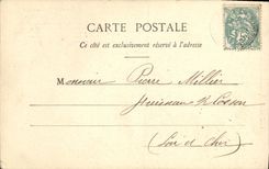 CPA Fantaisie Enfant Retour de pelerinage Moine