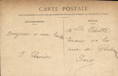 VINTAGE POSTCARD Fantasy Child Rabbits rabbit Carrot