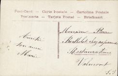 VINTAGE POSTCARD Fantasy Child Chamoignon Baby