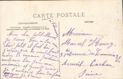 VINTAGE POSTCARD Fantasy Child Dove Militaria Palm tree