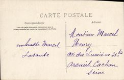 VINTAGE POSTCARD Fantasy Child Lorraine Alsace Militaria Dove