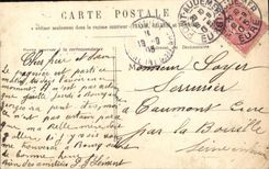 VINTAGE POSTCARD Fantasy Top hat Child Opera hat