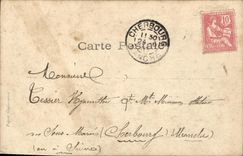 VINTAGE POSTCARD Fantaisie Children Belly starves N does not have D ears Restoring