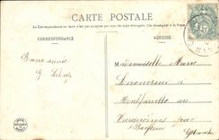 VINTAGE POSTCARD Fantasy Child My best wishes