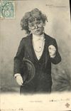 VINTAGE POSTCARD Fantasy Child Still of the frimousses Dear countess