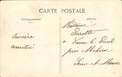 VINTAGE POSTCARD Fantasy Children Small argument