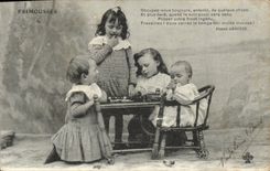 CPA Fantaisie Enfants Frimousses