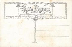 VINTAGE POSTCARD Fantasy Children Violin Folklore