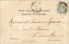 CPA Fantaisie Enfant L alouette aux bles