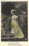 VINTAGE POSTCARD Fantasy Child the gracious fairy