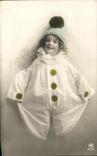 CPA Fantaisie Enfant Pierrot