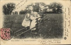 CPA Fantaisie Enfants Nos cheris Supreme consolation