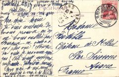 VINTAGE POSTCARD Fantasy Children the three brothers Folklore