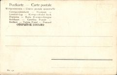 VINTAGE POSTCARD Fantasy Child Meditation