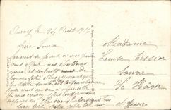 VINTAGE POSTCARD Fantasy Alsace Children Brought together for always