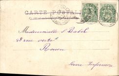 VINTAGE POSTCARD Fantaisie Child Lawyer Judges justice