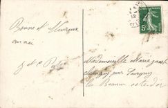 CPA Fantaisie Femme et Enfant Croix