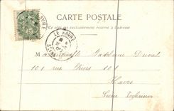 VINTAGE POSTCARD Fantasy Children Festivals of door happiness