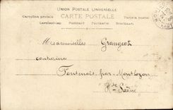 CPA Fantaisie Femme Debriege