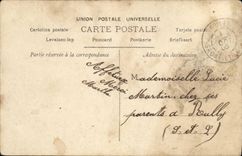 CPA Fantaisie Femme Toutain