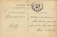 CPA Fantaisie Femme Bellanger Gymnase