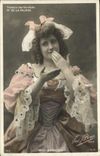 CPA Fantaisie Femme Theatre des Varietes Mr de la Palisse Mlle Debrives