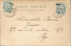 CPA Fantaisie Femme Emma Campbell