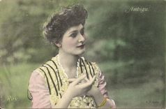 CPA Fantaisie Femme Roy AMbigu