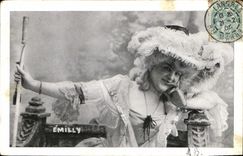 CPA Fantaisie Femme Emilly