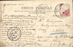 VINTAGE POSTCARD Fantasy Danieli Woman