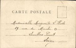 VINTAGE POSTCARD Fantasy Woman Marigny Duperre