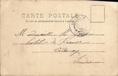 VINTAGE POSTCARD Fantasy Woman Roberte Pike perch