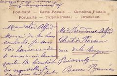 VINTAGE POSTCARD Fantasy Hading Woman