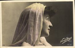 CPA Fantaisie Femme Miss Lea Morgan