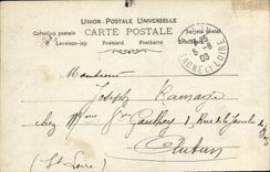 CPA Fantaisie Femme Marseille Manon Loty 