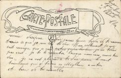 CPA Fantaisie Femme Lotus