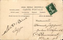 CPA Fantaisie Femme Lafargue 