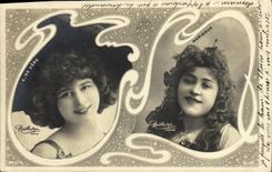 CPA Fantaisie Femmes E de Vere Marignan 