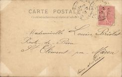 CPA Fantaisie Femme Munte