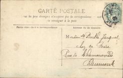 CPA Fantaisie Femme Mastio