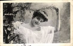 CPA Fantaisie Femme Maelec