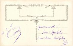 CPA Fantaisie Femme Marguerite 