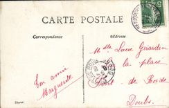 CPA Fantaisie Femme Scala Violette Palferay