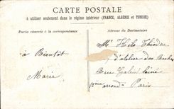 CPA Fantaisie Femme De Monti Jardin de Paris 