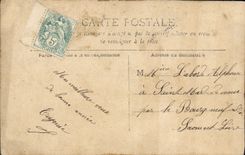 CPA Fantaisie Femme theatre du Chatelet Ethel Gregson