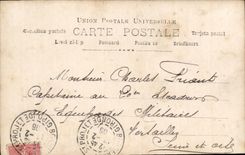 CPA Fantaisie Femme Opera comique Portez