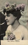 CPA Fantaisie Femme Mlle Pailleux Olympia