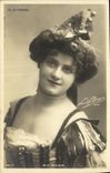 CPA Fantaisie Femme Theatre du Chatelet Mlle Ricaux